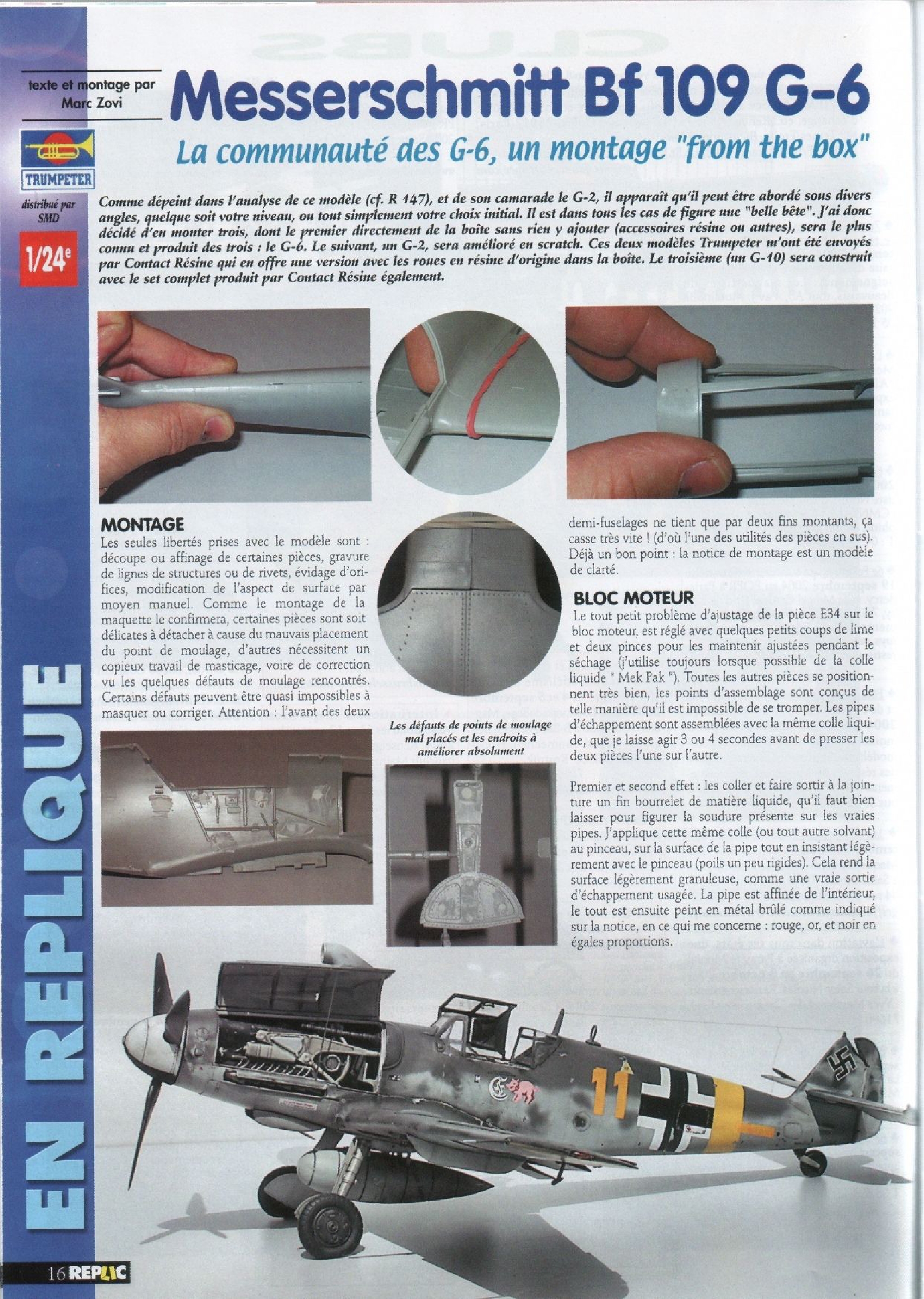 Replic 155 - FW-190, Me-109, Mirage III